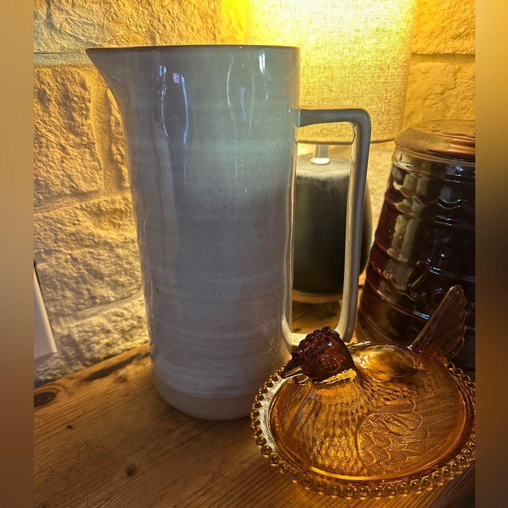 Hearth & Hand Stoneware Pitcher